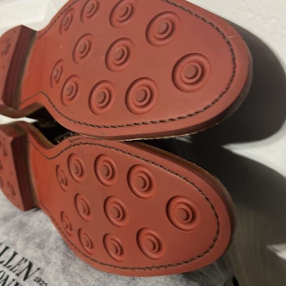 🔥🔥 ALLEN EDMONDS Strandmok Cap-toe Oxford Dainite Rubber Sole 9.5B - PERFECT - Picture 12 of 16